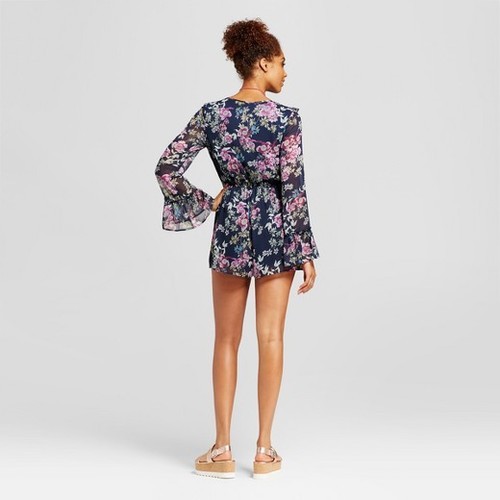 long sleeve rompers for juniors