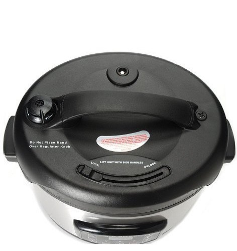 Big Boss 1300-Watt Stainless Steel Oval Pressure Cooker 8.5-Quart