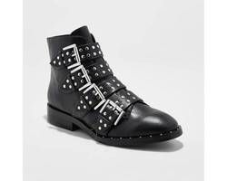 mossimo black combat boots
