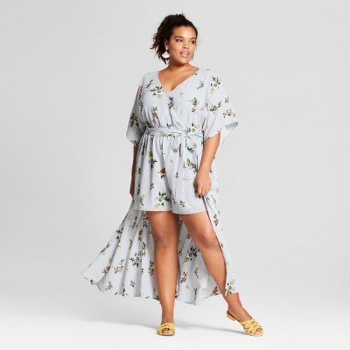 plus size maxi romper