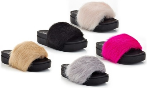 henry ferrera fur slides