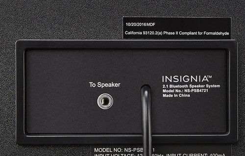 insignia 2.1 bluetooth speaker
