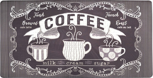 Nicole Miller Cook N Comfort Fresh Brewed Coffee Kitchen Mat Check Save 10 On Your First Order