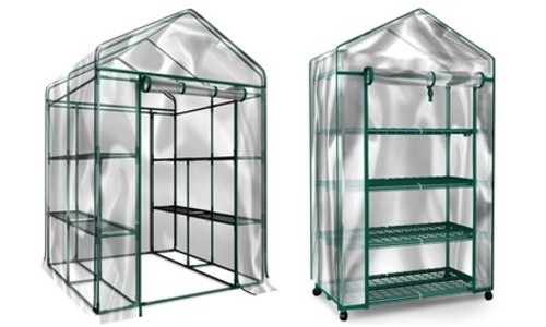 Home Complete Indoor Outdoor Walk In Greenhouse Green