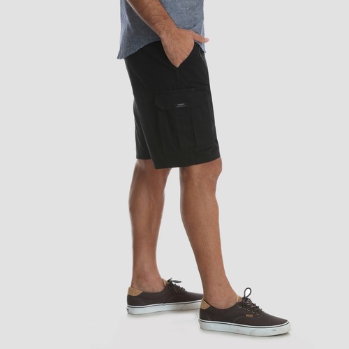 mens black wrangler cargo shorts