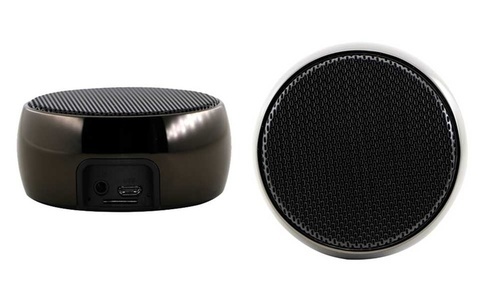 techcomm mini mesh wireless portable bluetooth hifi speaker