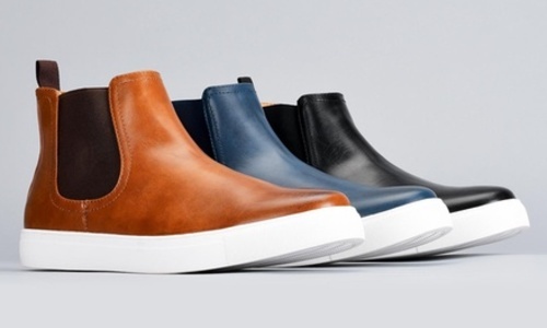 harrison men's casual chelsea boots