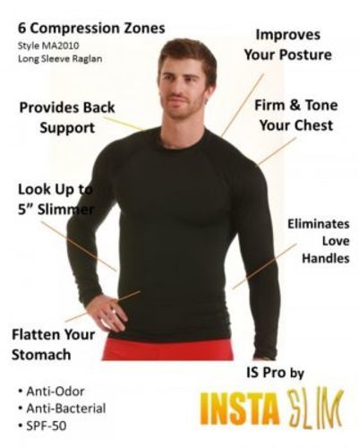 insta slim mens compression