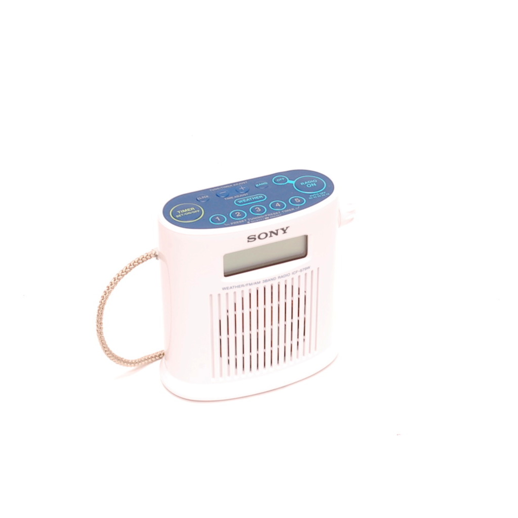 Sony Icfs79w Weather Band Digital Shower Radio Check Back Soon Blinq Sony Icfs79w Weather Band Digital Shower Radio