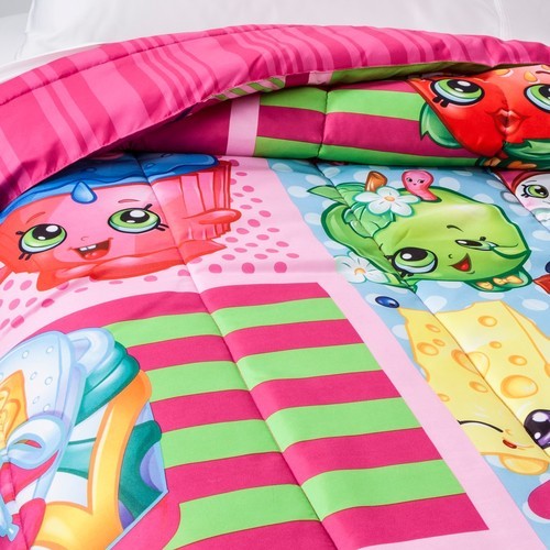Shopkins Kid S Patchwork Comforter Set Pink Size Full Twin Check Back Soon Blinq