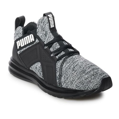 puma enzo men's monochrome sneakers