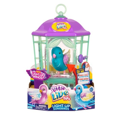 little live pets light up songbird cage