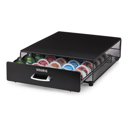 Keurig 35 K Cup Coffee Pods Drawer Storage Black Check Back