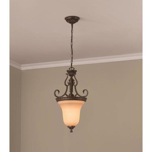Portfolio Colton Lakes 3 Light Glass Shaded Chandelier Hii8913a