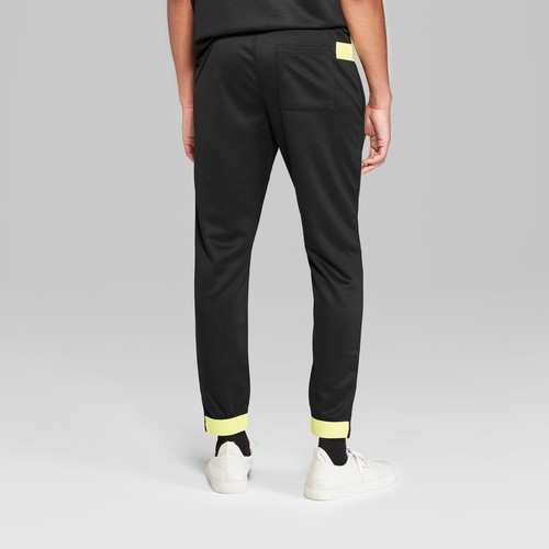 mid rise track pants