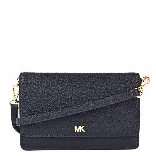 pebble leather phone crossbody wallet