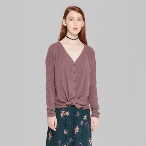 thermal tie front top
