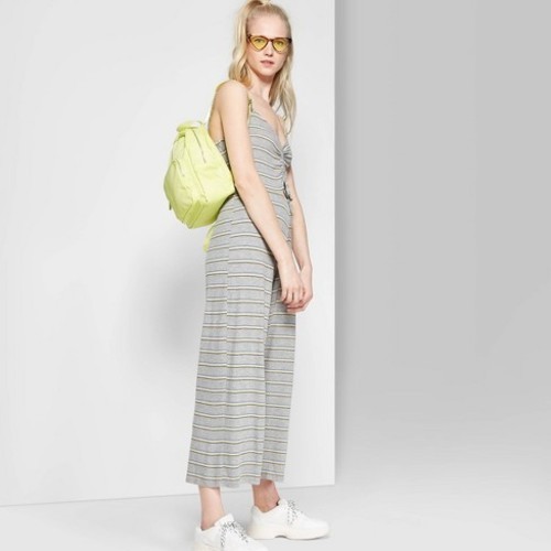 wild fable v neck knit jumpsuit