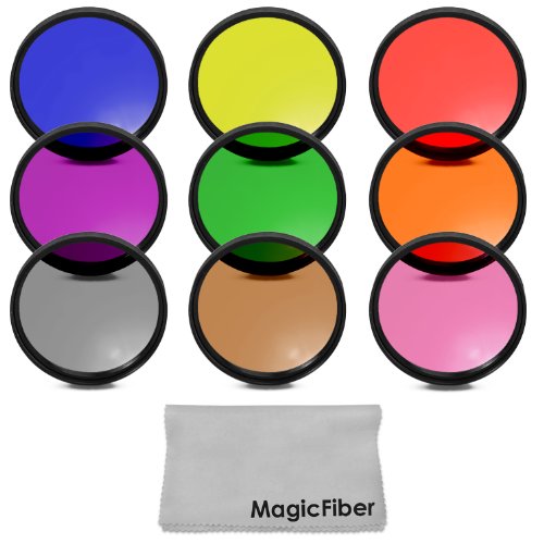 67MM Complete Full Color Lens Filter Set for CANON Rebel T5i T4i T3i