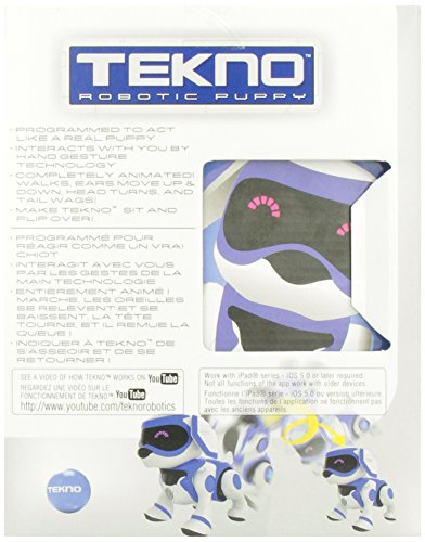 tekno robotic puppy with bone & ball